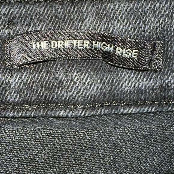 Women's Kendall & Kylie Super High Rise Cut-Off Denim Shorts Black Frayed Hem 13 - Picture 3 of 6